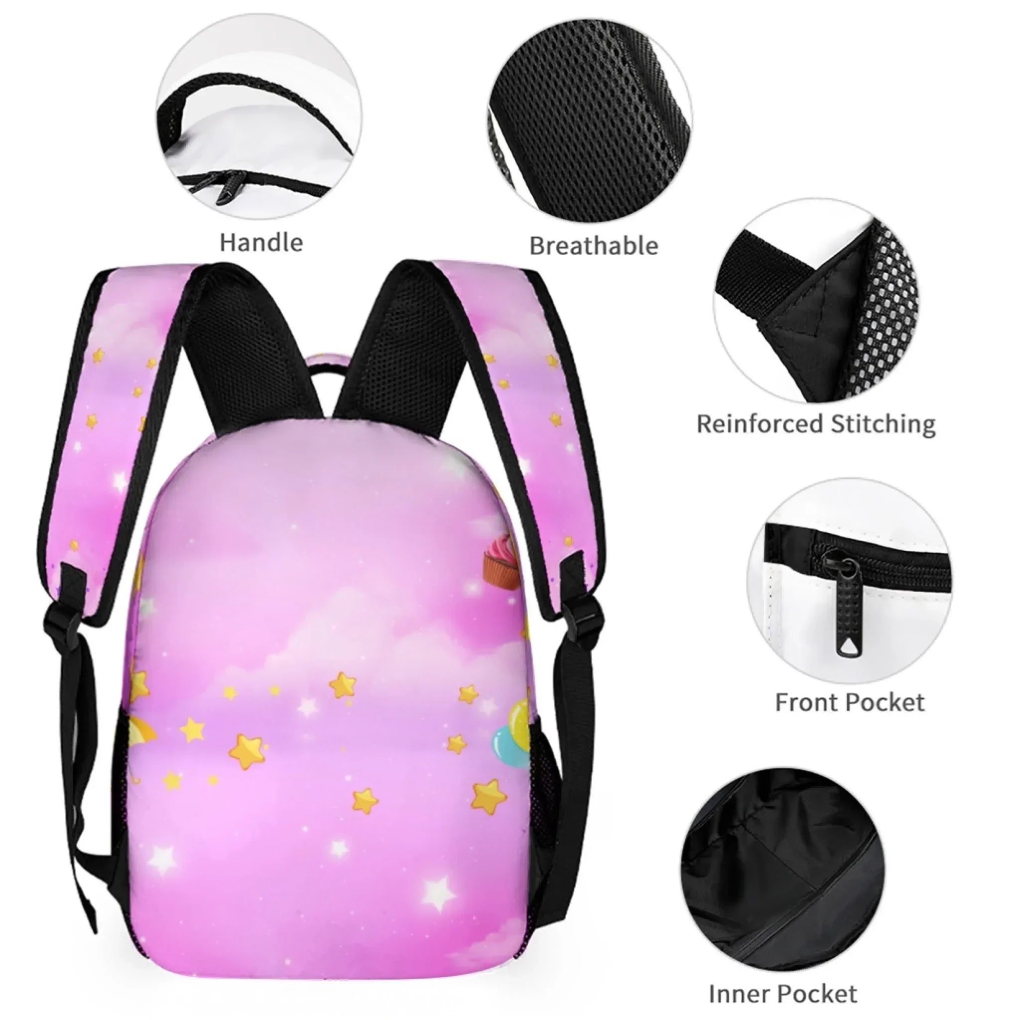 I Am A Child Of God - Personalized Name Customized School Bag - A Great Gift For Your Child For The School Season! - Joliny