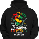 Breaking Chain - Personalized Name Freedom Theme Clothes - Joliny