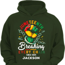 Breaking Chain - Personalized Name Freedom Theme Clothes - Joliny