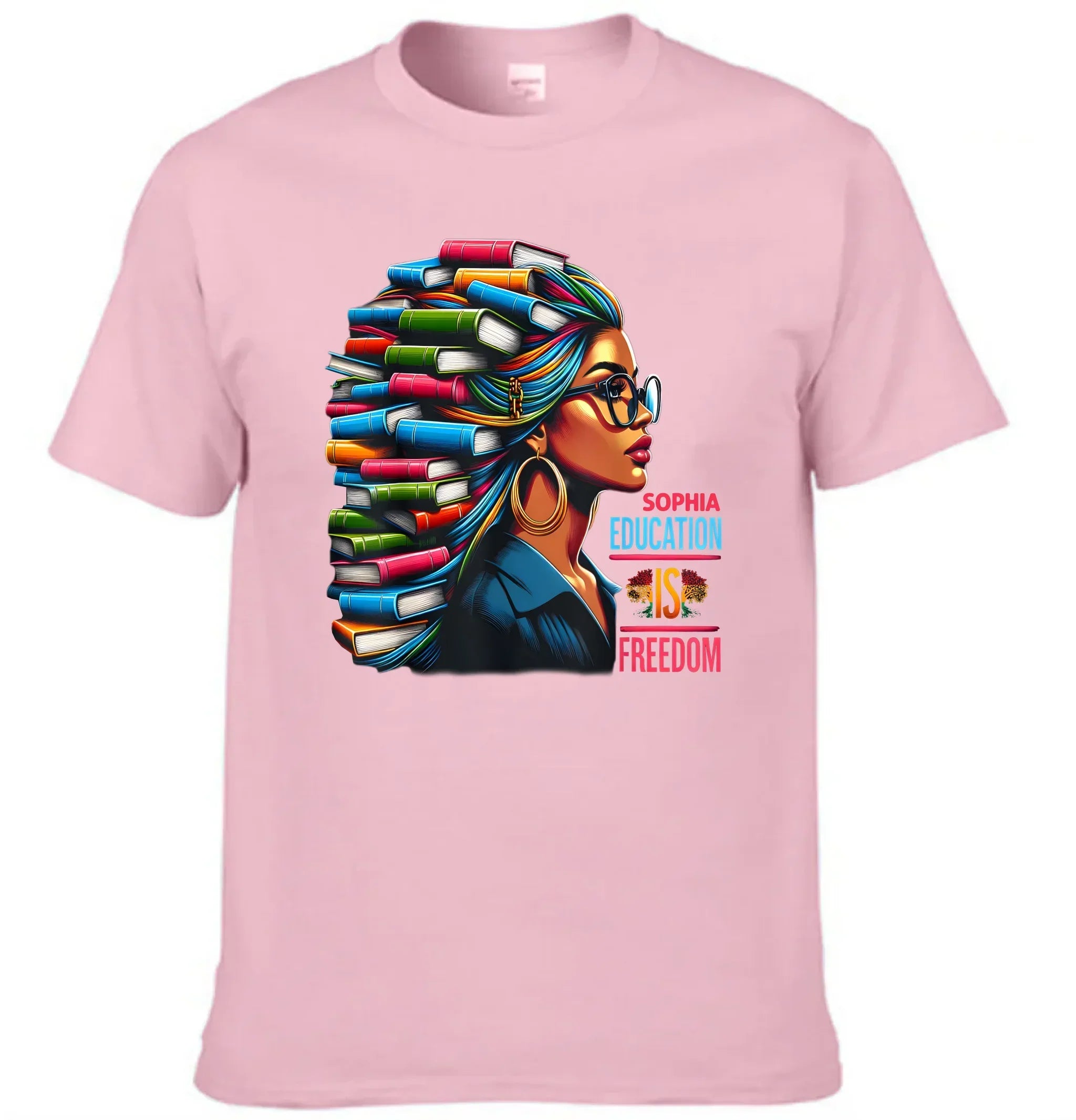Education is Freedom - Personalized Name Teacher Theme Clothes