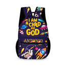 I Am A Child Of God - Personalized Name Customized School Bag - A Great Gift For Your Child For The School Season! - Joliny