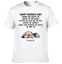 Thanks For Loving Me Dad - Personalized Custom Unisex Clothes - Father's Day Gift - Joliny