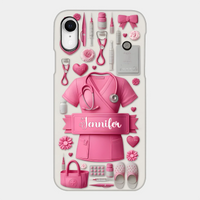 Nursing Is A Work Of Heart - Personalized Nurse Full Print Phone Cases - Joliny