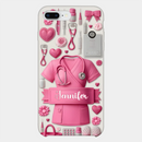 Nursing Is A Work Of Heart - Personalized Nurse Full Print Phone Cases - Joliny