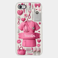 Nursing Is A Work Of Heart - Personalized Nurse Full Print Phone Cases - Joliny