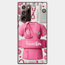 Nursing Is A Work Of Heart - Personalized Nurse Full Print Phone Cases - Joliny