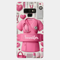 Nursing Is A Work Of Heart - Personalized Nurse Full Print Phone Cases - Joliny