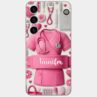 Nursing Is A Work Of Heart - Personalized Nurse Full Print Phone Cases - Joliny