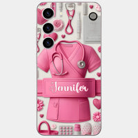 Nursing Is A Work Of Heart - Personalized Nurse Full Print Phone Cases - Joliny