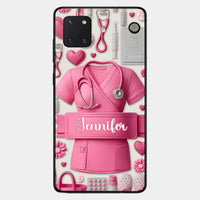 Nursing Is A Work Of Heart - Personalized Nurse Full Print Phone Cases - Joliny