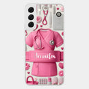 Nursing Is A Work Of Heart - Personalized Nurse Full Print Phone Cases - Joliny