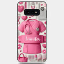 Nursing Is A Work Of Heart - Personalized Nurse Full Print Phone Cases - Joliny