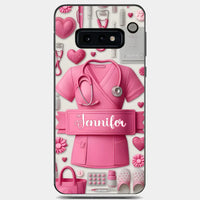 Nursing Is A Work Of Heart - Personalized Nurse Full Print Phone Cases - Joliny
