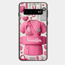 Nursing Is A Work Of Heart - Personalized Nurse Full Print Phone Cases - Joliny