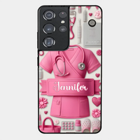 Nursing Is A Work Of Heart - Personalized Nurse Full Print Phone Cases - Joliny