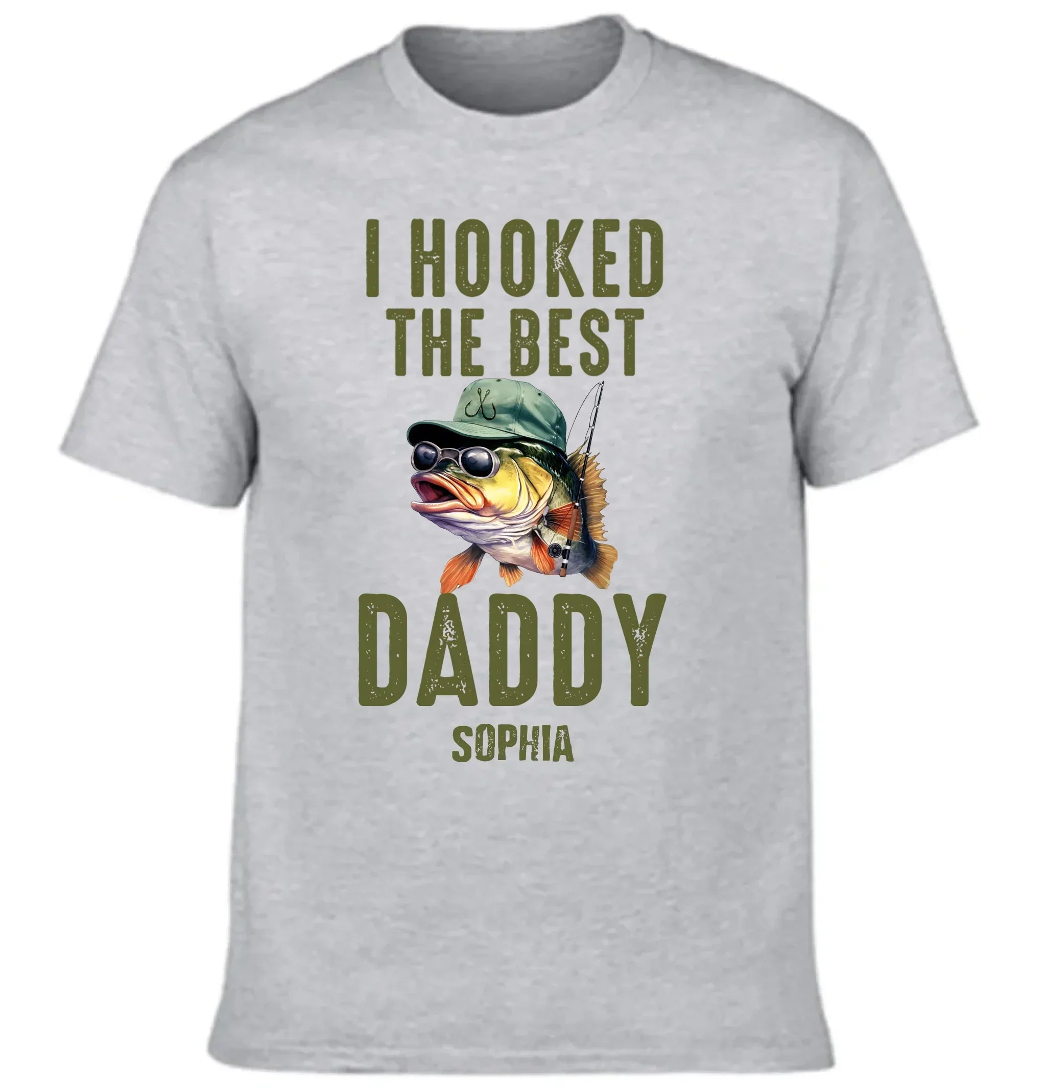 We Hooked The Best Dad, Grandpa, Papa - Personalized Shirt Father's Day