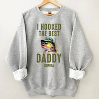 We Hooked The Best Dad, Grandpa, Papa - Personalized Shirt Father's Day - Joliny