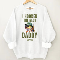 We Hooked The Best Dad, Grandpa, Papa - Personalized Shirt Father's Day - Joliny