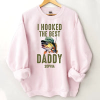 We Hooked The Best Dad, Grandpa, Papa - Personalized Shirt Father's Day - Joliny