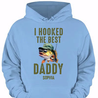 We Hooked The Best Dad, Grandpa, Papa - Personalized Shirt Father's Day - Joliny