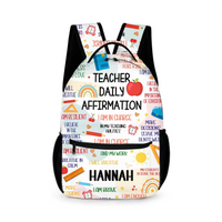 Teacher Daily Affirmation - Personalized Backpack - Joliny
