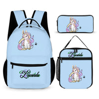 Personalized Cute Bunny Animal School Bag Bags - Kids Back to School Gifts - Joliny