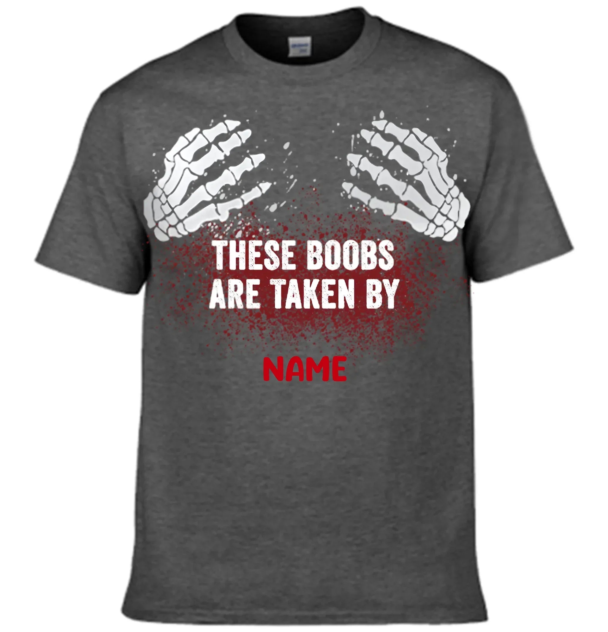Beard - These boobs are taken by - Custom Name - Joliny