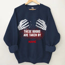 Beard - These boobs are taken by - Custom Name - Joliny