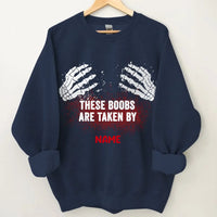 Beard - These boobs are taken by - Custom Name - Joliny