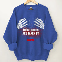 Beard - These boobs are taken by - Custom Name - Joliny