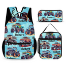 Customized Name-Engraved Backpack - Personalized Character - Gift for Children