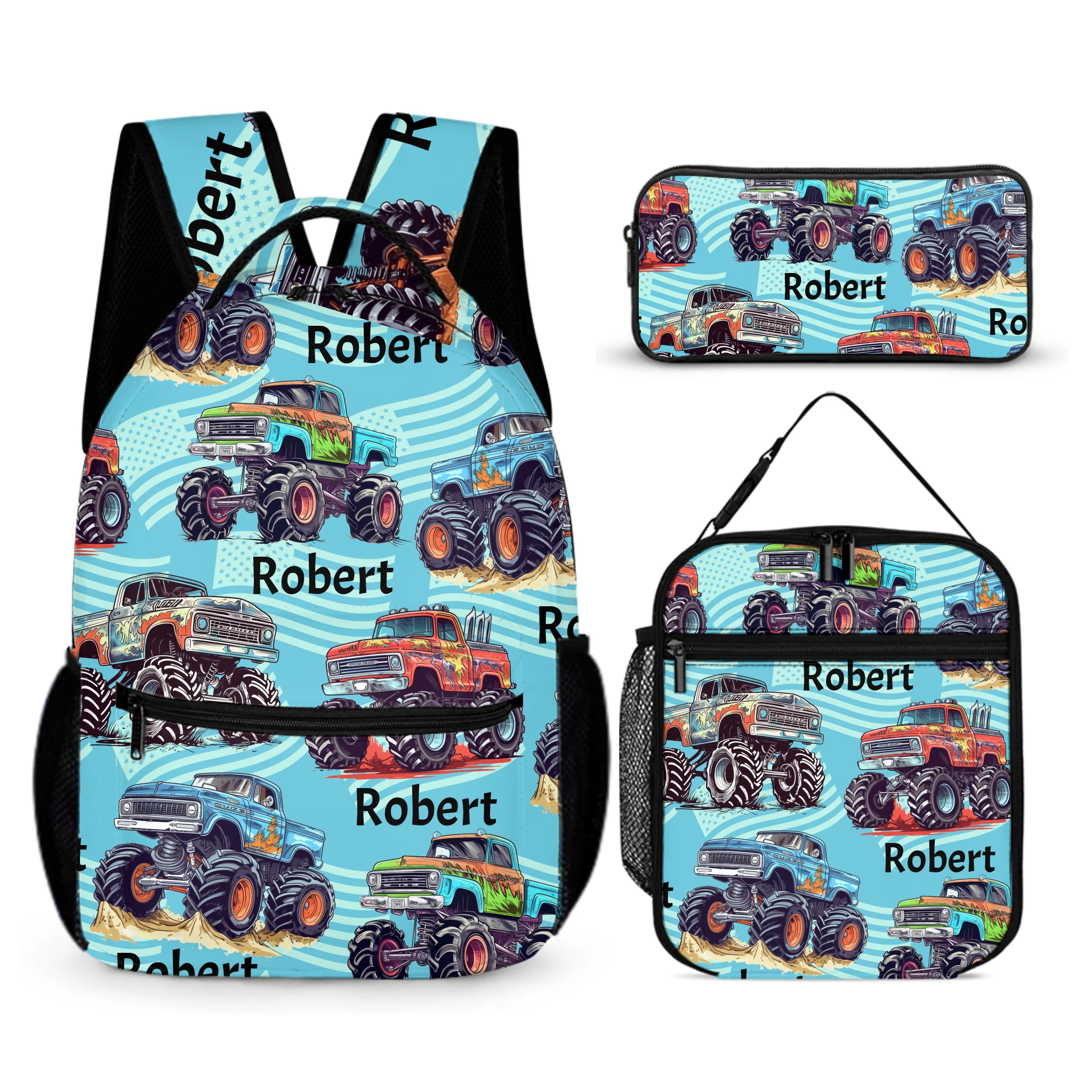 Customized Name-Engraved Backpack - Personalized Character - Gift for Children