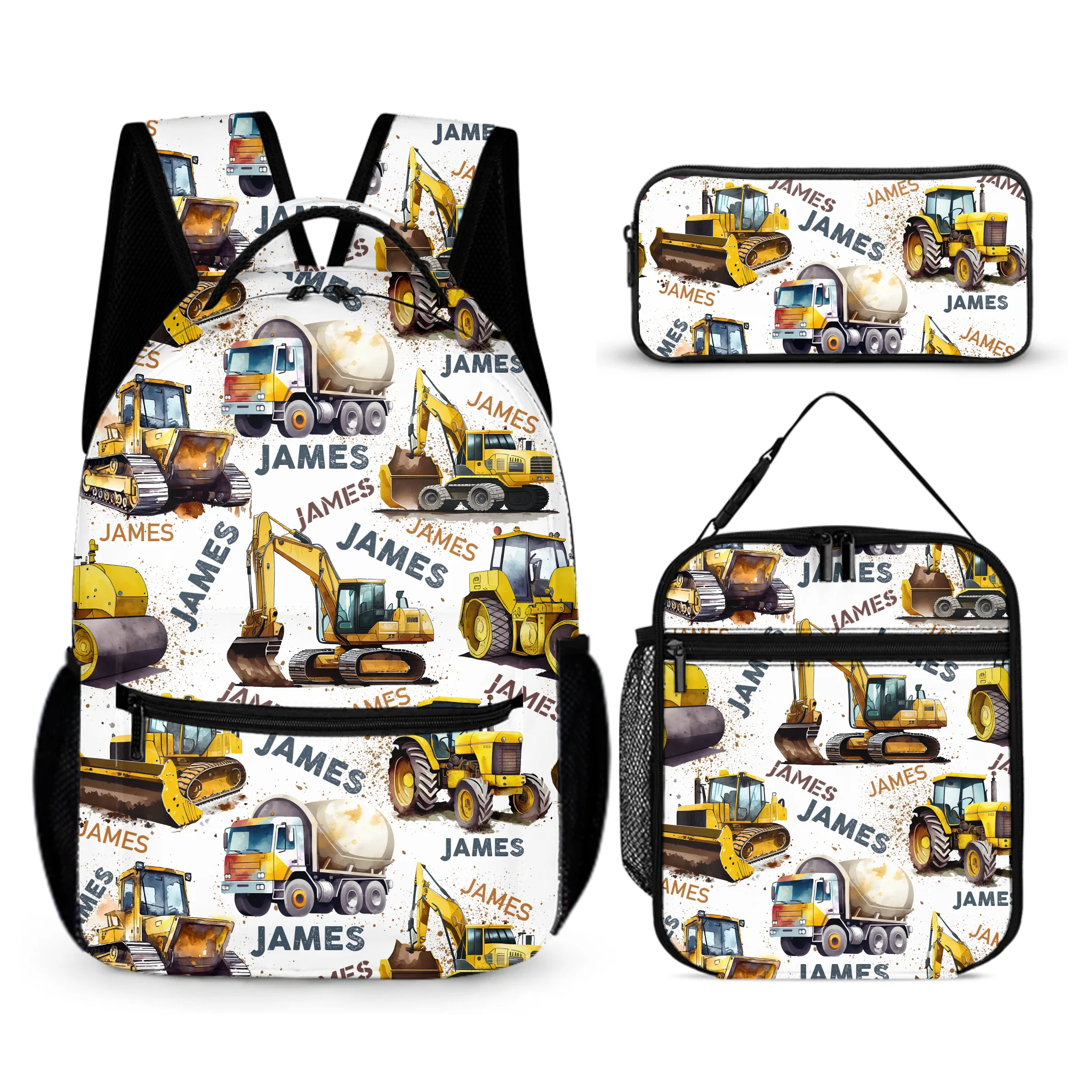 Customized Name-Engraved Backpack - Personalized Character - Gift for Children