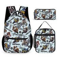 Customized Name-Engraved Backpack - Personalized Character - Gift for Children