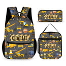 Customized Name-Engraved Backpack - Personalized Character - Gift for Children