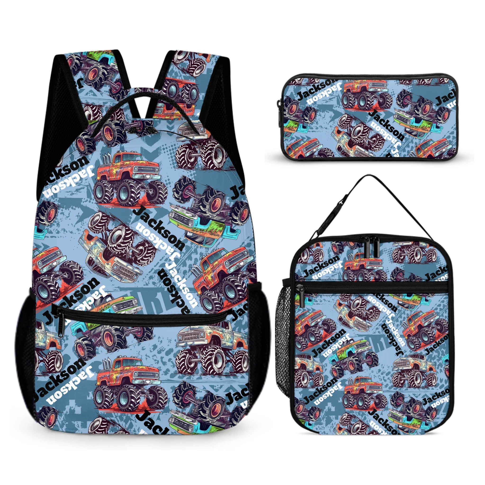 Customized Name-Engraved Backpack - Personalized Character - Gift for Children