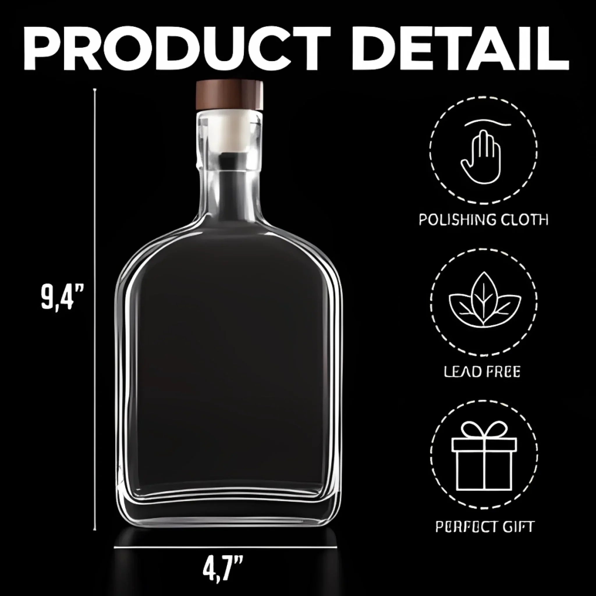 To My First And Forever Hero - Family Personalized Whiskey Bottle - Joliny