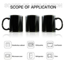 To my son - Personlised Black Wolf Pattern Coffee Mug - Joliny