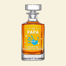 To My First And Forever Hero - Family Personalized Whiskey Bottle - Joliny