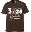Custom Graduation Photo T-shirt, Proud Mom Of A Graduate - Joliny