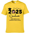 Custom Graduation Photo T-shirt, Proud Mom Of A Graduate - Joliny