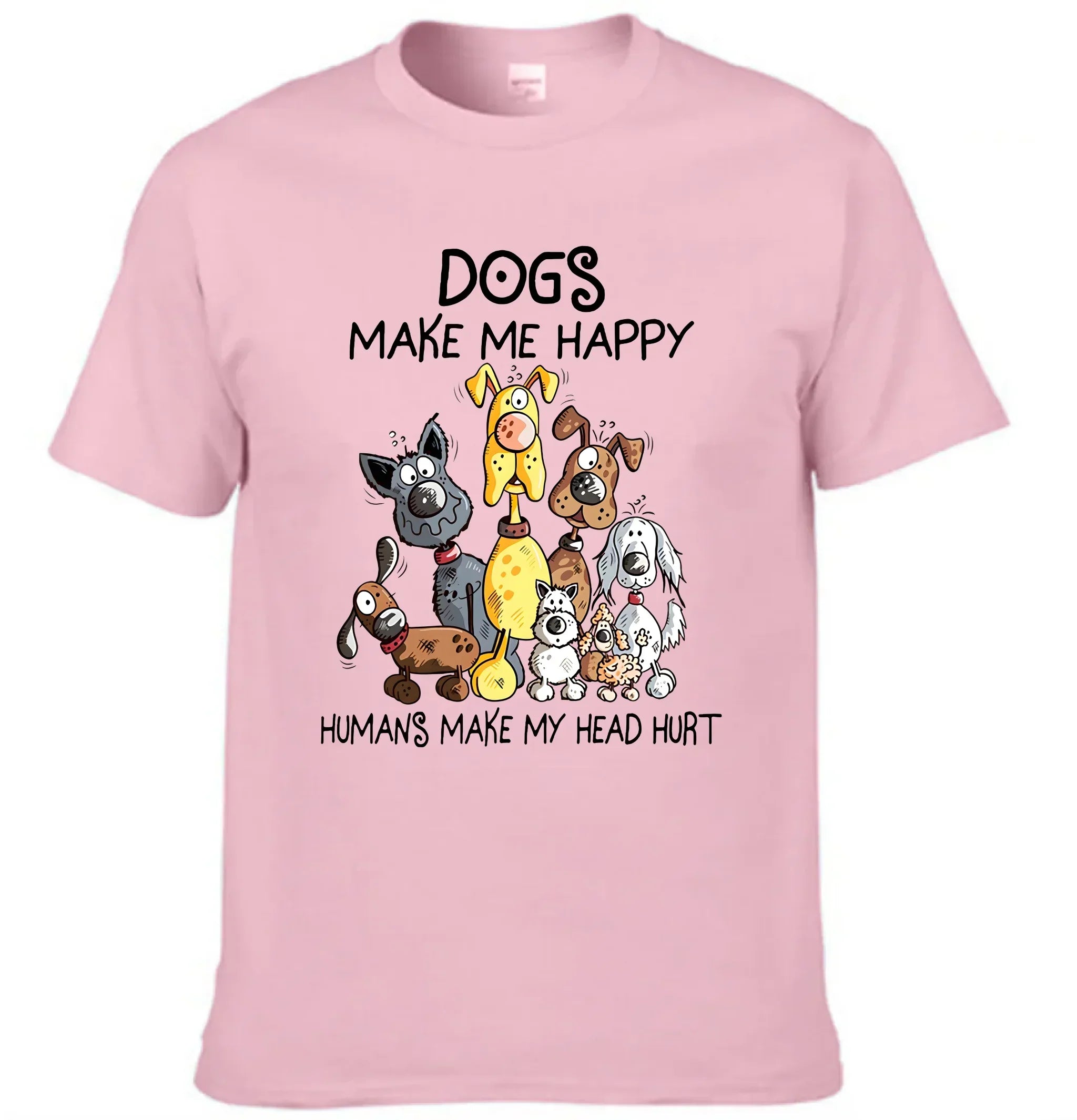 Dogs Make Me Happy - Personalized Clothes - Joliny