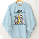 Dogs Make Me Happy - Personalized Clothes - Joliny