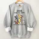 Dogs Make Me Happy - Personalized Clothes - Joliny