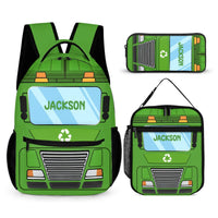 Personalized Name Custom Train Backpack - Back to School Gift for Kids - Joliny