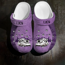 Camping in Mountains - Personalized Name Comfortable Slipper Shoes - Joliny