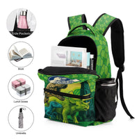Jurassic World Name Custom Boys' Backpack - A Back-To-School Gift For Children Who Love Dinosaurs - Joliny