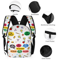I'm Kind I'm Brave - Personalized Backpack - Joliny