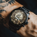 Anchor's Awe｜Vintage Sailboat - Personalized Watch - Joliny