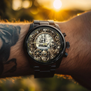Anchor's Awe｜Vintage Sailboat - Personalized Watch - Joliny